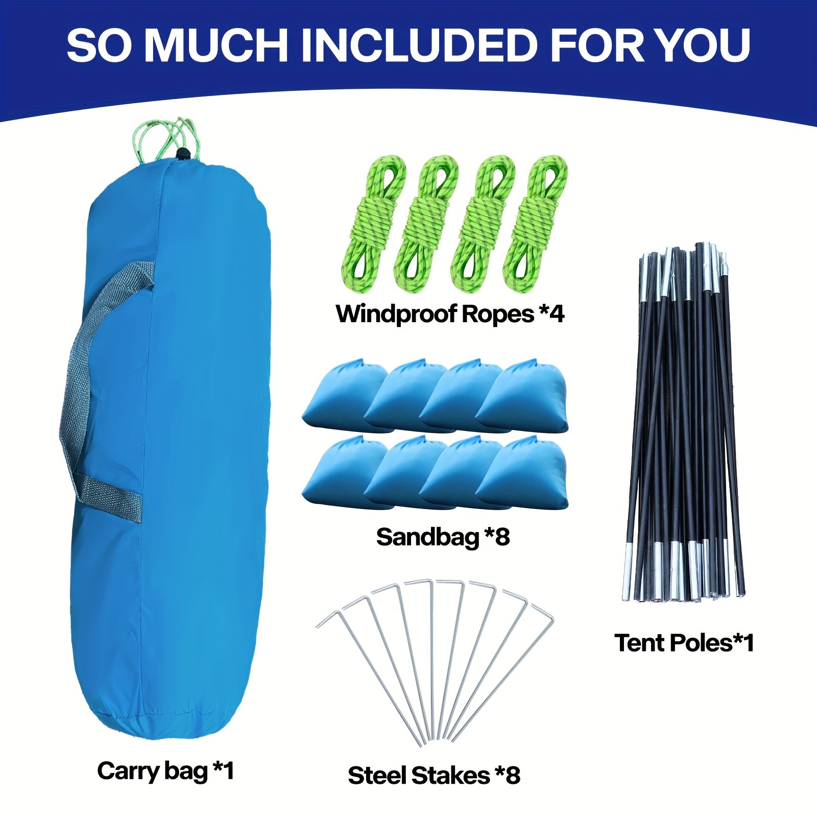 Seaside Beach Camping Tent